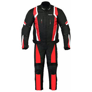 Combinaison de course en polyester personnalisée, respirante, imperméable et coupe-vent unisexe de grande taille pour motocyclette une et deux pièces - Product Image 6