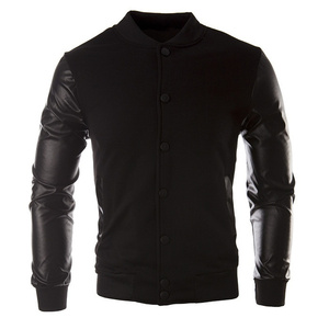 2021 Venta superior al por mayor de lana Varsity Letterman chaquetas para hombres temporada de invierno con logotipo frontal - Product Image 4