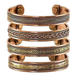Amiu — Bracelet en métal tibétain, Mantra, Design traditionnel, qualité supérieure, fabriqué au népal, vente en gros - Product Image 1