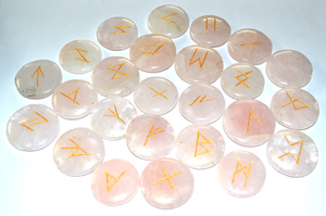 Disque de pierres naturelles en Quartz Rose, livraison gratuite - Product Image 2