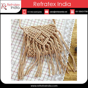 Bolsa de macramé de diseño personalizado, fabricante - Product Image 4