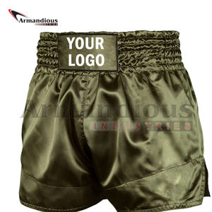 Short Muay Thai à séchage rapide pour hommes, vêtements d'art martiaux, culotte thaïlandaise courte - Product Image 4
