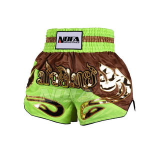 Haute qualité Satin MMA Kickboxing Grappling Muay Thai Fight Shorts confortable court/Kick Boxing Shorts pour les sports de combat - Product Image 2