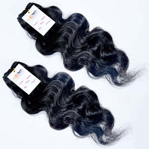 ผมแท้บราซิลแบบเป็นมัด ผมมนุษย์บริสุทธิ์แบบต่อผม - Product Image 3