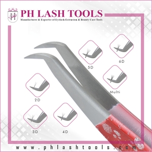 แหนบต่อขนตาสเตนเลสเยอรมัน (ปลายแคบ),แหนบที่ออกแบบมาสำหรับขนตารุ่นใหม่ - Product Image 2