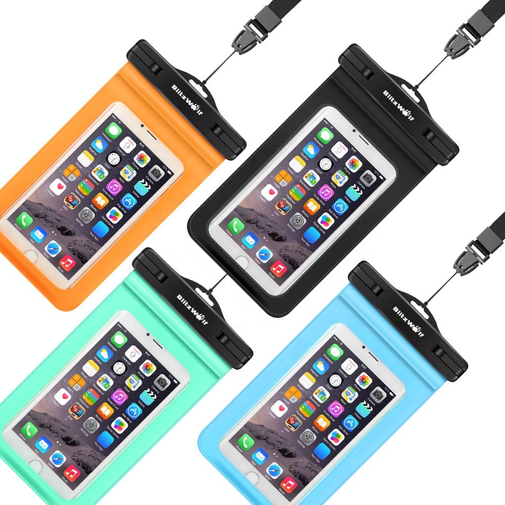 Wholesale cheap custom small PVC mobile water proof phone pouches cell phone waterproof cover