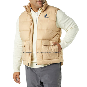 Chaleco Acolchado Transpirable de Secado Rápido 100% Poliéster para Hombre, Estilo Casual con Logotipo Personalizado para Invierno, Venta al Por Mayor - Product Image 6