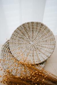 Plaque suspendue de jonc de mer naturelle tissée à la main, vaisselle de haute qualité, fabriquée au Vietnam, livraison gratuite - Product Image 3