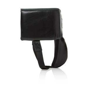Wholesale Professional Male Martial Arts <b>Groin</b> <b>Protector</b> Leather Kicking Pad for Boxing and Taekwondo for Training Competition - Product Image 4