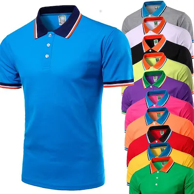 Best Quality Men's Breathable Cotton Pique Polo T-shirt/New Men's Plain Customized Work Polo T-shirt