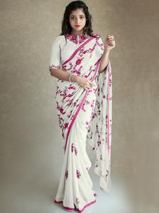 Kanchipuram Sarees Soie Fête Porter Mariage Indien Dernier Designer Femmes Porter Sari avec Blouse Banarasi Coton Soie Tissus Doux Alphanumero - Product Image 2