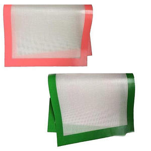 大型ピンクノンスティックシリコーンベーキングマットカスタムサイズ耐熱性と食品安全用オーブンスクエア形状-ベーキング & ペストリーツール - Product Image 6