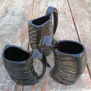 Taza de Cuerno de Búfalo Real Hecha a Mano de la Mejor Calidad en Venta al por Mayor - Product Image 6