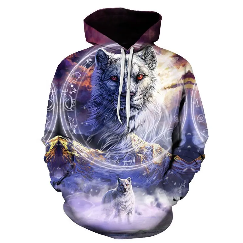 Hoodies men wholesale premium quality polyester long sleeves pullover custom full sublimation hoodies for men