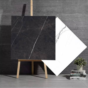 Carreaux de porcelaine modernes pour intérieur, design galet, 1200x1200mm, fonction brique réfractaire pour usage intérieur - Product Image 3