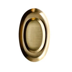 Plateaux rectangulaires en métal écologique avec support pour ustensiles de cuisine de table et décoration de mariage à la maison pour servir des fruits et des fleurs - Product Image 5