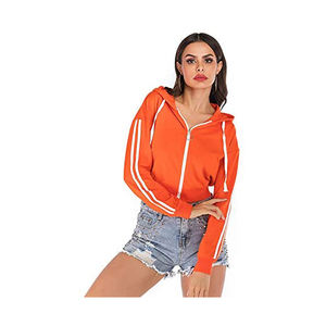 Nouveautés ODM : Sweats à capuche pour femmes, pulls à capuche à manches longues, crop tops pour adolescentes à prix abordable - Product Image 2