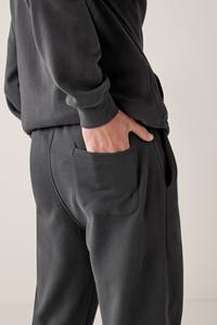 Tissu éponge français 100% coton haute qualité pour hommes, pantalon de jogging, de survêtement, blanc, gris, nouvelle collection - Product Image 4