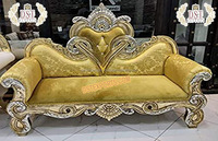 Italienische Hochzeit Chaise für Braut Bräutigam Erschwing liche Holz Hochzeit Bühne Sofa Set Indische Hochzeit Bühne Silber Sofa Set