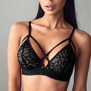 Soutien-gorge de sport à fort Impact pour femmes, soutien-gorge rembourré croisé au dos, Fitness, Yoga - Product Image 4