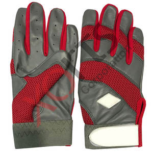 Professional Custom Hand Protection Baseball <b>Batting</b> <b>Gloves</b> High Quality Long Cuff Baseball <b>Batting</b> <b>Gloves</b> Custom Logo & Design - Product Image 5