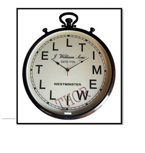 I William Fans Estd นาฬิกาแขวนผนัง,นาฬิกาแขวนผนังตกแต่งผนังลายการเดินเรือปี1720 - Product Image 1