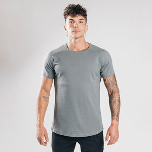 Nouvel été personnalisé Logo impression vêtements pour hommes populaire T-shirt coton col rond tricoté printemps T-Shirts hommes - Product Image 5