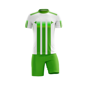 Uniforme de Fútbol Personalizado de Alta Calidad, Color y Talla a Elección, Venta al Por Mayor, Último Modelo, 100% Poliéster, Impresión por Sublimación Completa, Servicio OEM para Hombre - Product Image 1