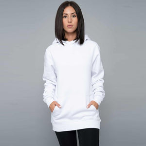 Sudadera con capucha para mujer, Sudadera con cuello de embudo ajustable, sudaderas con capucha con bolsillo de canguro - Product Image 5