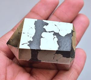 Torre de pirita de oro Apache, torre de piedras preciosas de pirita de oro Apache, cristal de pirita rara - Product Image 2