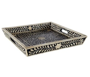 ถาดใส่อาหารเคลือบผงคุณภาพสูง สไตล์โมเดิร์น ขายดีที่สุด สามารถใช้กับเครื่องล้างจานและไมโครเวฟได้ พร้อมบริการสลักชื่อตามสั่ง - Product Image 1