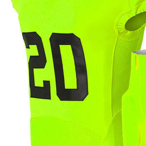 Vêtements de sport respirants d'uniforme de football américain de taille adulte avec la conception imprimée - Product Image 3