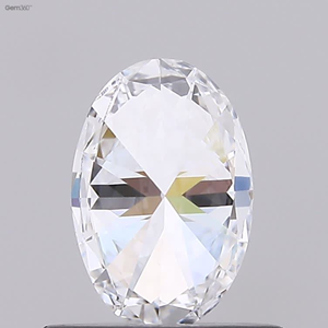 Couleur D SI2, taille Carity 0,78 ct, diamant poli, forme ovale, HPHT-CVD, bijoux en diamant en vrac - Product Image 2