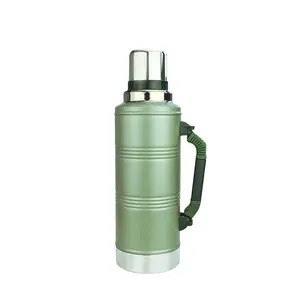 2.2L China Camping Metal Vacuum Thermo Flask With OEM Brand