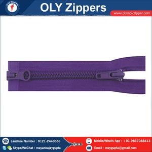 Wholesale OZL GMA Custom Home Textiles Shoes Garments Bags Pillows Durable Nylon Open-End Waterproof Auto-Lock Zippers - Product Image 5
