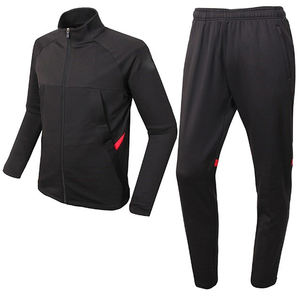 Logo personnalisable du fabricant industriel Survêtement de survêtement respirant à séchage rapide pour hommes de grande taille Noir Jogging Fitness Hiver - Product Image 5