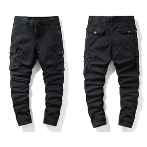 Pantalones tácticos informales de algodón para hombre, ropa deportiva con bolsillo de carga, con logotipo personalizado y colores, gran oferta - Product Image 3