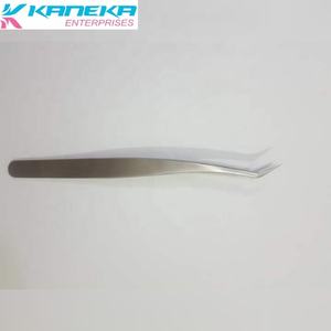 Pince à cils fabriquée à la main Japon Pince à épiler Collection Marque privée Impression Logo extension de cils pince à épiler - Product Image 6