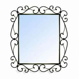 Miroir mural de luxe moderne, nouveaux arrivages, en aluminium, avec cadre, Style rond, réflecteur de verre - Product Image 4