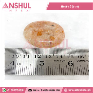 Pierres d'inquiétude en agate et pierre de soleil de couleur orange, de style européen, provenant d'un fournisseur réputé - Product Image 3