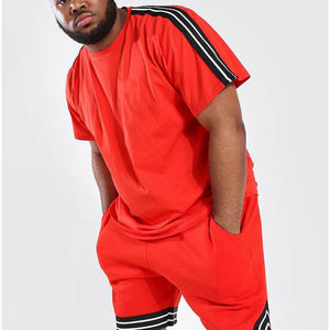 Conjuntos de Dos Piezas para Hombre, Cuello Redondo, Algodón Suave, Logotipo Personalizado, Alta Calidad, Talla Grande, Ecológicos y Transpirables - Product Image 3