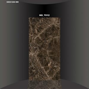 Carreaux de sol en porcelaine émaillée jet d'encre aspect ciment de haute qualité couleur beige 60x120cm - Product Image 1