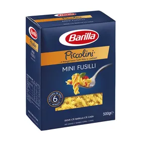 Piccoli, pâtes Barilla,