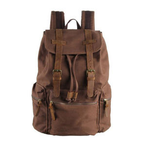 Waterproof Vintage Handmade Rucksack Custom Logo Custom high quality wholesale price fashionable Designer Best Seller rucksack - Product Image 2