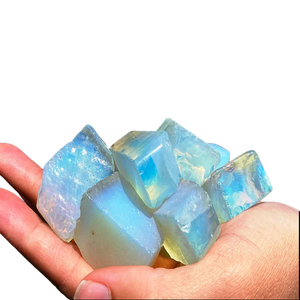 Piedra en bruto Opalite Raw áspero caído para natural Sin pulir piedras en bruto caído mayorista de piedras preciosas de cristal natural - Product Image 3
