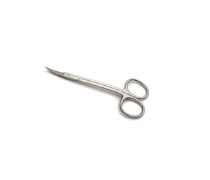 Instrumentos quirúrgicos de alta calidad, tijeras de La Grange de 11cm, Puntas curvadas para el cuerpo con forma afilada de acero inoxidable - Product Image 6