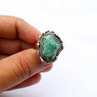 Bague en argent Sterling 925, bijoux tendance, bon marché, bleu Turquoise rouge corail, en argent Sterling, fait à la main, prix d'usine, vente en gros