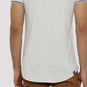 100% algodón Color sólido personalizado logotipo propio impresión hombres alta calidad personalizado a granel algodón piqué Slim Fit Color sólido - Product Image 4