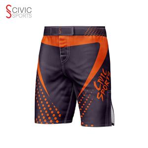 Shorts de MMA y BJJ Personalizados al por Mayor - Material de Spandex/Poliéster, Sublimados, Unisex - Product Image 1