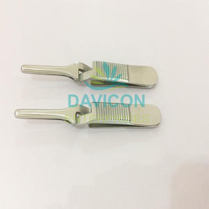 DEBAKEY Cruz acción pinza CURGICAL INSTRUMENTOS DE ACERO INOXIDABLE - Product Image 1